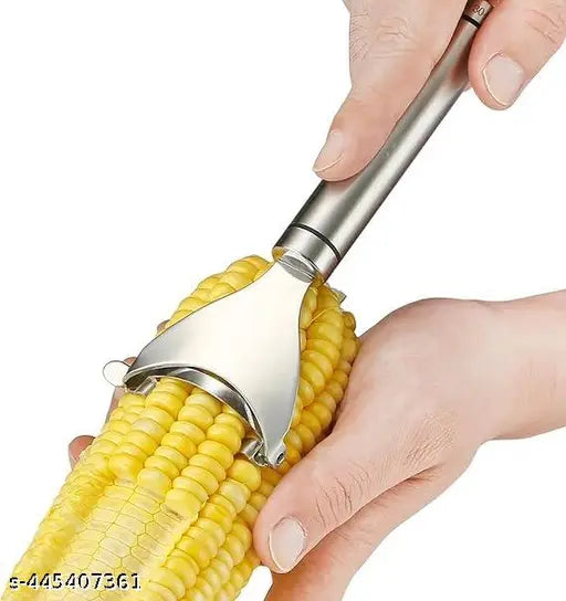 Stainless Steel Corn Peeler | Corn Kernel Remover & Thresher | Kitchen Corn Stripper & Slicer Tool